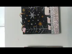 RPD180um повторно использовало каменную бумагу для хозяйственной сумки книжки с картинками video