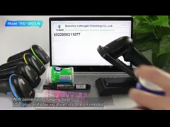 YHD-5800LW  Laser 1D Barcode Scanner Wireless