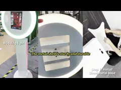 Станция Ipad Selfie света кольца будочки фото Vlog Ipad Selfie макияжа с треногой video