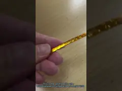 Выполненный на заказ связанный тесьмой покрытый эмалью полиуретан Solderable провода Litz меди video