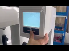 Printer type Large LCD Digital Rockwell Hardness Tester with RS232 interface Auto Loading video