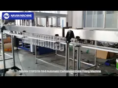 Автоматическая небольшая пластмасса 8000BPH разлила Carbonated машину по бутылкам завалки безалкогольного напитка video