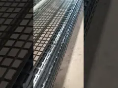 Для дороги железная дорога усилить искривление полиэстера ЛЮБИМЦА низкой цены решетки geo подъездной дороги двухосное связала geogrid video