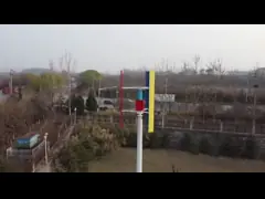 Low Starting Torque H Vertical Wind Turbine 5KW Small Vertical Axis Wind Turbine