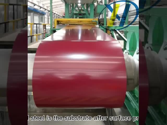 Coated Pre Painted Hot Dipped Galvanized Steel Coil Coil ID 508 / 610mm