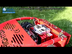 2000m2/H Crawler Electric Automatic Lawn Mower CE EPA Approved HT850