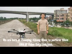 задержка размера ФХСС канала передачи данных видео данных трутня 10км облегченная миниая низкая video