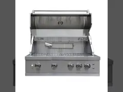 32 30 Ббк 4 горелок построенный в газовых грилях с коробкой курильщика video