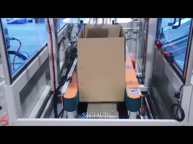 ジュースの垂直熱い接着剤のシーリングの自動カートンの建設者機械18 PC/最低箱