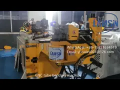 Гидравлическое гибочное устройство гибочной машины трубки трубы CNC 3D полноавтоматическое для меди video