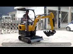 Экскаватора Crawler наивысшей мощности землекоп тона мини энергосберегающий 1 video