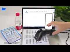 Блок развертки штрихкода CCD YHD-1100C 1D с соединением USB связал проволокой Handheld video