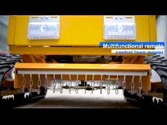 Умное портативное электрическое автоматическое энергосбережение HT750 Crawler газонокосилки video