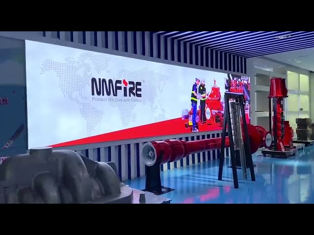 500 GPM 垂直直線火力ポンプ組成 NFPA 20 火力ポンプパッケージ
