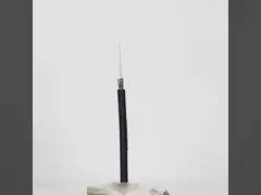 Кабель оптического волокна одиночного режима 2core Adss Gyty53 FTTH для сети video