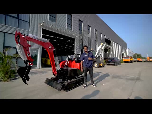 Marca japonesa de importação Motor 1.8 Tone Hightop Mini Excavator Com Chassis de Pista Telescópica