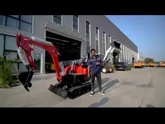 Японский импортный бренд Мотор 1,8 тонный мини-экскаватор с телескопическим шасси video