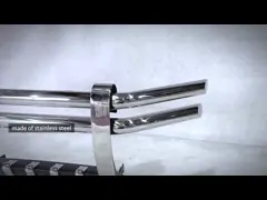 Бампер фронта нержавеющей стали изготовителя OEM оптовый для Тойота Hilux 4x4 комплектует вверх тележку video