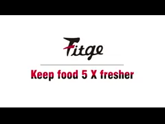 Выбитый крен сумки вакуума фильма для Sous Vide варя 8 x 100 ' video