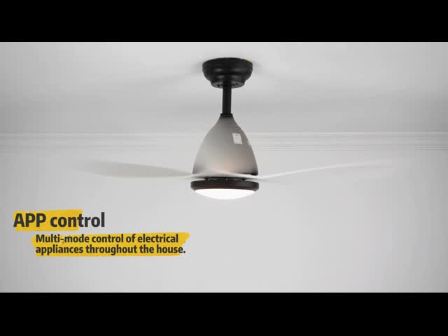 3色の無雑音110V 240V Dimmable LEDの天井に付いている扇風機はライトを変える
