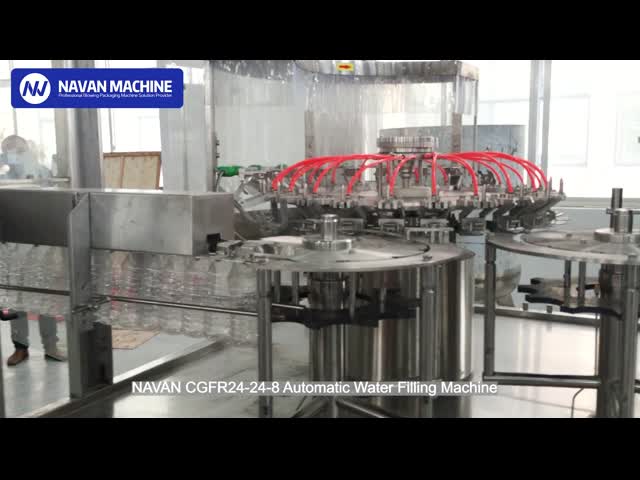 Plastic Bottle Fresh Juice Filling Machine PLC Control With Touch Screen
