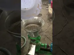 лепешка рыб сои 220V делая машину 100kg/Hour лепешки корма для животных video