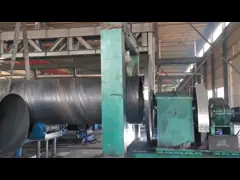 Высокопрочная труба стали 200 до 4064mm конструкции спирали трубы углерода стальная сваренная video