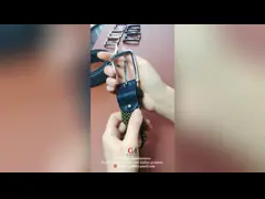 Сплетенный ODM эластичным пояс пряжки иглы пояса заплетенный холстом video