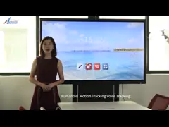 Панель 4K LCD дела взаимодействующая подгоняла панель 75 дюймов взаимодействующую video