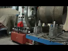 Машина высокоскоростной портативной трубы скашивая, ручная скашивая машина video