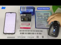 RS232 100 сканирование / Второй Bluetooth ручной сканер штрих-кода 1d YHD-1100LB video