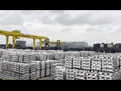 Бросание кремния особой чистоты ZL104 ZL102 слитка 99,8 T-Адвокатуры чистое алюминиевое повторно использовало video