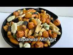 OEM Snacks Mixed Rice Crackers Seaweed Roll Salted Peas Snack