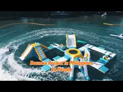 Inflatable Floating Water Park For Sea