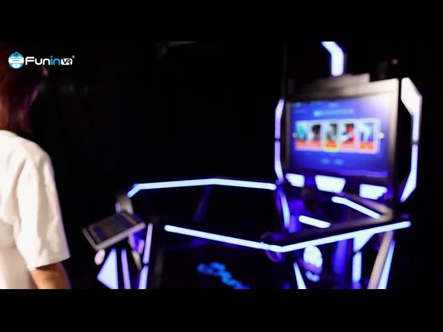 Amusement Shooting Game Simulator E Space Walk Game Machine