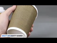 ODM принимает прочь бумажный стаканчик, двойные кофейные чашки стены 12oz устранимые video