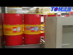 Máquina automática de llenado de tambor de 200L para lubricantes, lubricantes y aceites