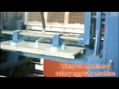 Le papier de rebut réutilisent la machine de plateau d'oeufs/chaîne de production automatique de plateau d'oeufs de pulpe de papier