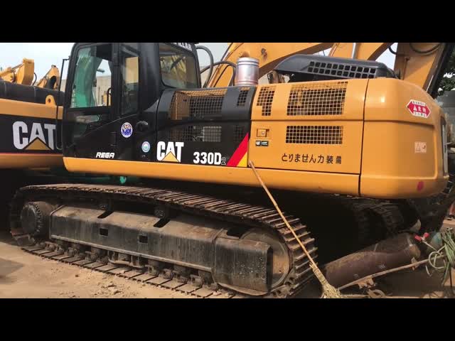 Crawler Type Used CAT Excavator 330D2 330D Second Hand Heavy Mining Excavator