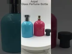 Роскошное стеклянное печатание Silkscreen OEM флакона духов 100ml video