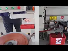 Автоматическая деревянная машина кольцевания края толщина 0,4 до 3mm video