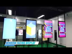 Duży ekran LCD Stojący na podłodze Cyfrowy wyświetlacz 49 cali 3500 nitów w pomieszczeniach