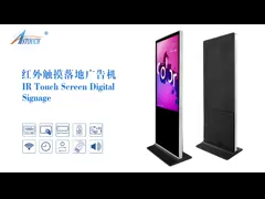 Игрок LCD Signage ODM свободный стоя цифров объявления 75 дюймов играя платформу video