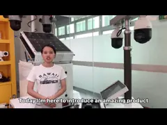 Hd Mobile Security Trailer Solar Battery Power Cctv Camera Tower