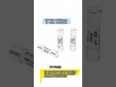 Solar Energy Photovoltaic Vehicle 1500VDC Fast Acting Fuse 2-30A Box Of Confluence