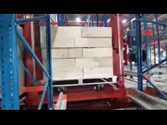 Подгонянный шкаф хранения металла ASRS склада для эффективного управления запасами video