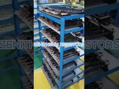 не индуктивной охлаженный водой резистор раны провода резистора 1000W для печи video