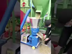 Машина для производства куриных гранул для корма для скота Mia video