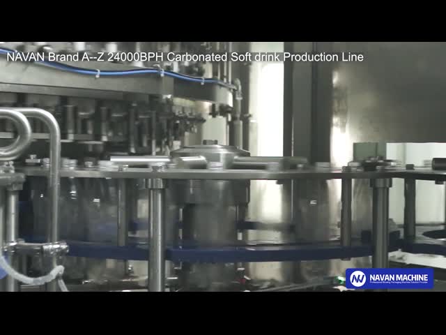 炭酸塩化されるペットびんは充填機のガスの液体のびん詰めにする機械を飲む