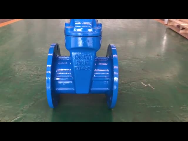 Válvula de porta DI fechada com bloqueio Válvula assente resistente